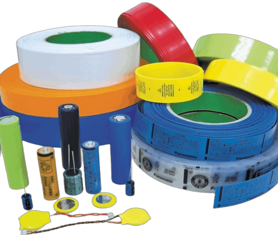 PET Heat Shrink Tubing for Batteries